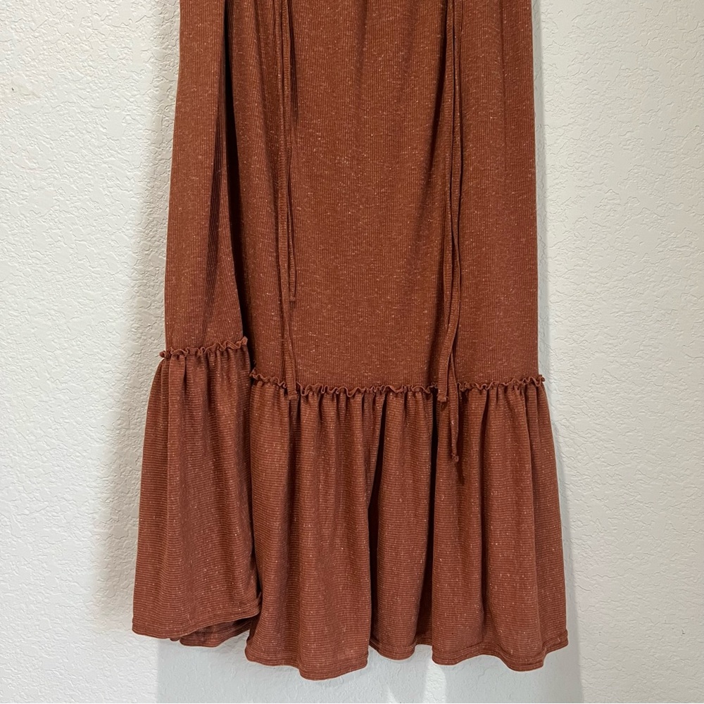 Free People Rust Halter Maxi Skirt Dress - Picture 5 of 9